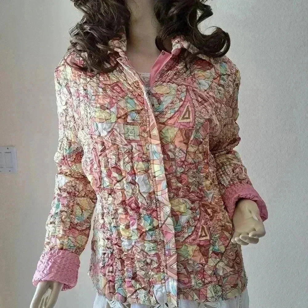 Jacket Reversible TOP silk M